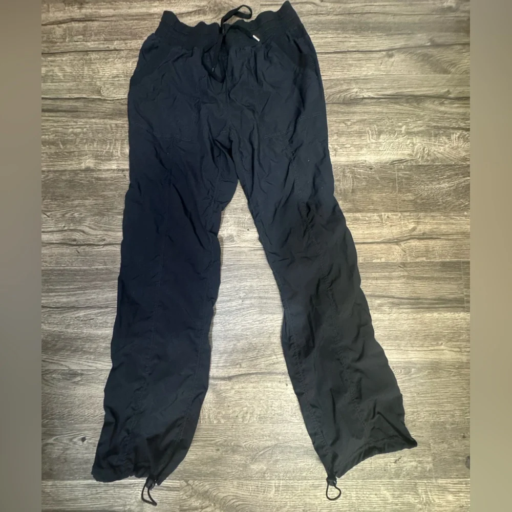 Men's Black Joggers with Drawstring Waist